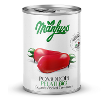 MANFUSO Pomidory całe bez skórki (400g) - BIO