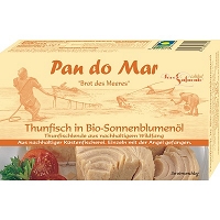 PAN DO MAR Tuńczyk w bio oleju słonecznikowym (120g)