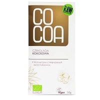 COCOA Czekolada surowa kokosowa (50g) - BIO
