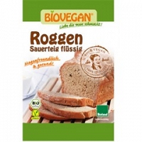 BIOVEGAN Zakwas chlebowy żytni w płynie bez laktozy (150g) - BIO