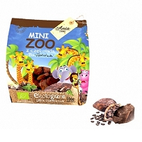 ANIA Ciastka z czekoladą mini jungle (100g) - BIO