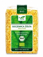 BIOPLANET Soczewica żółta ekologiczna (400g) - BIO