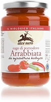 ALCE NERO Sos pomidorowy arrabbiata (350g) - BIO