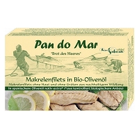 PAN DO MAR Makrela w bio oliwie z oliwek (120g)