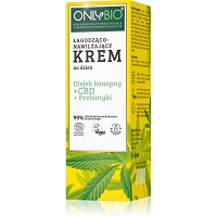 ONLYBIO Krem na dzień cbd+prebiotyki łagodząco - nawilżajacy  (50ml)