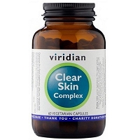 VIRIDIAN Clear skin complex 60 kapsułek