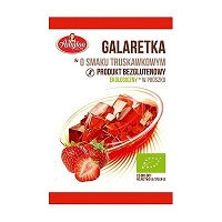 AMYLON Galaretka o smaku truskawkowym (40g) - BIO