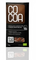 COCOA Czekolada gorzka 70% z orzechami pekan (50g) - BIO